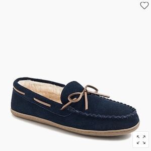 J. Crew Factory Faux-shearling moccasins*